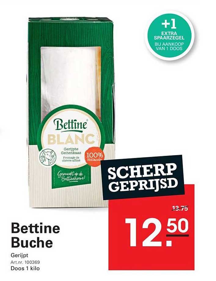 Bettine Buche Gerijpt +1 extra spaarzegel bij aankoop van 1 doos