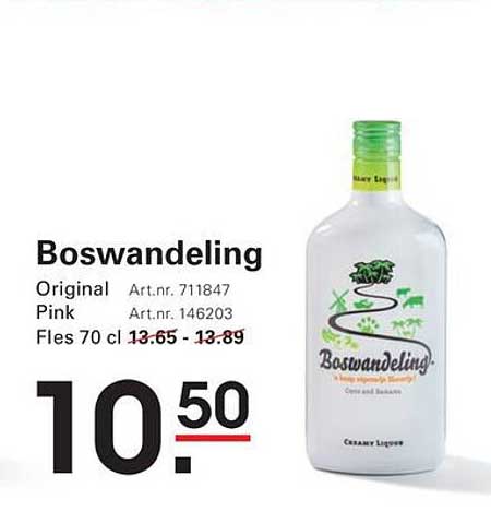 Boswandeling Original Pink
