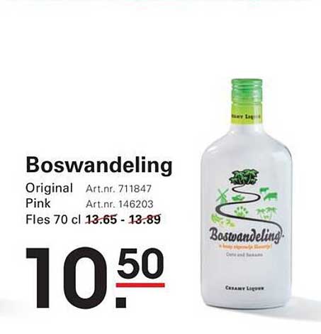 Boswandeling Original Pink