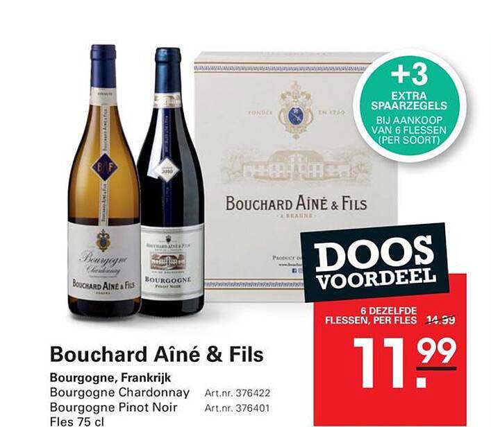 Bouchard Aîné & Fils Bourgogne, Frankrijk DOOS VOORDEEL