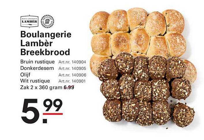Boulangerie Lambèr Breekbrood