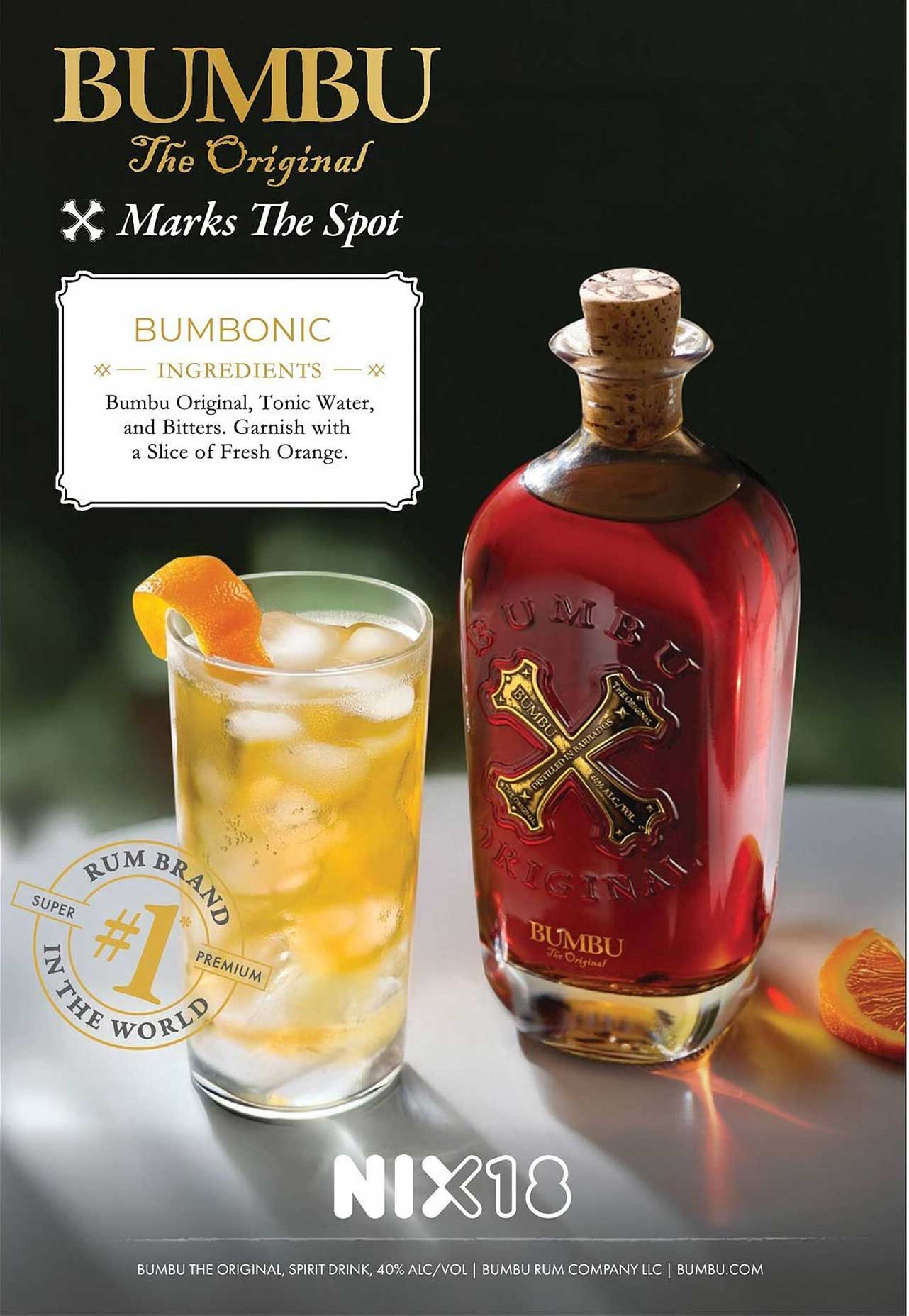 BUMBU The Original Marks The Spot BUMBONIC NIX18