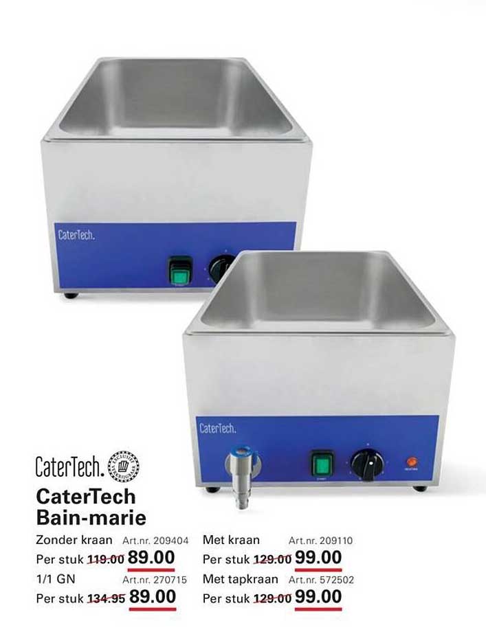 CaterTech Bain-marie