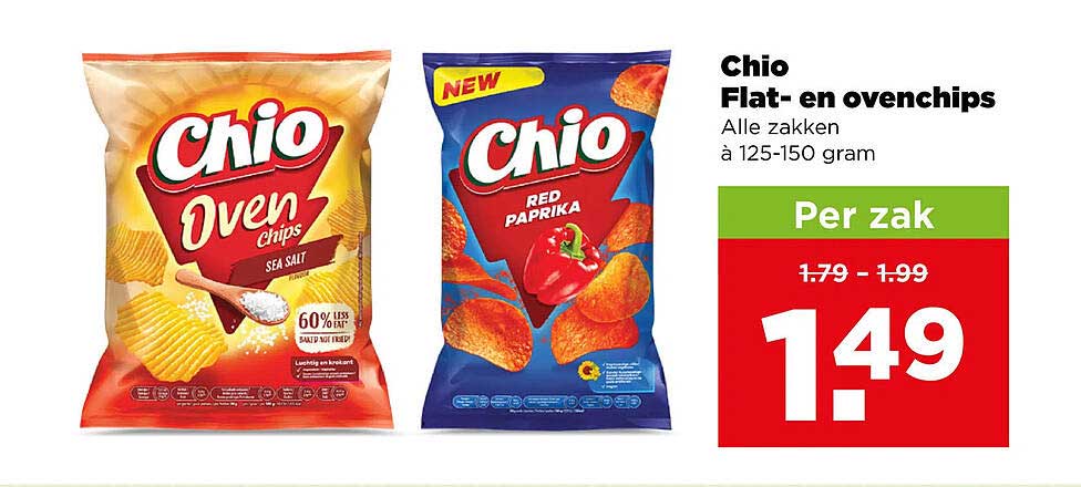 Chio Flat- en ovenchips