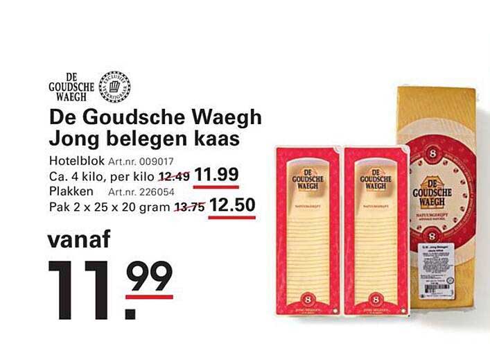 De Goudsche Weagh Jong belegen kaas