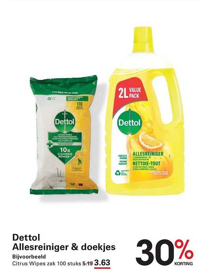 Dettol Allesreiniger & doekjes