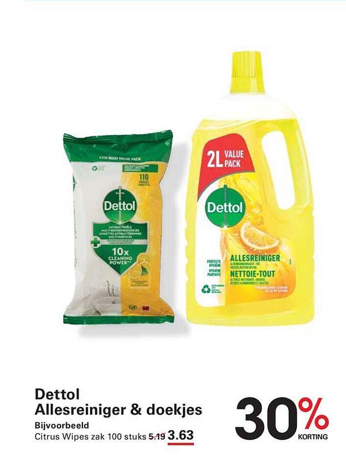 Dettol Allesreiniger & doekjes