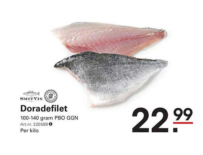 Doradefilet 100-140 gram PBO GGN