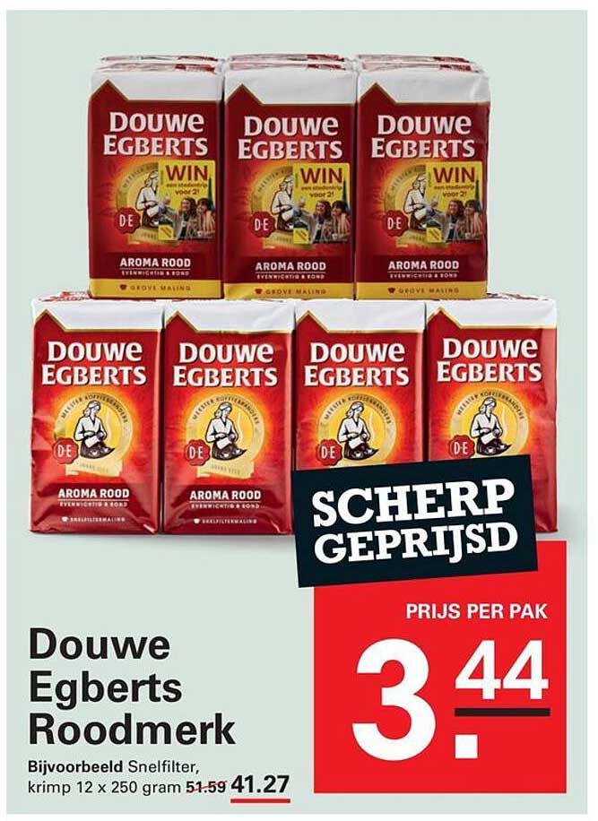 Douwe Egberts Roodmerk
