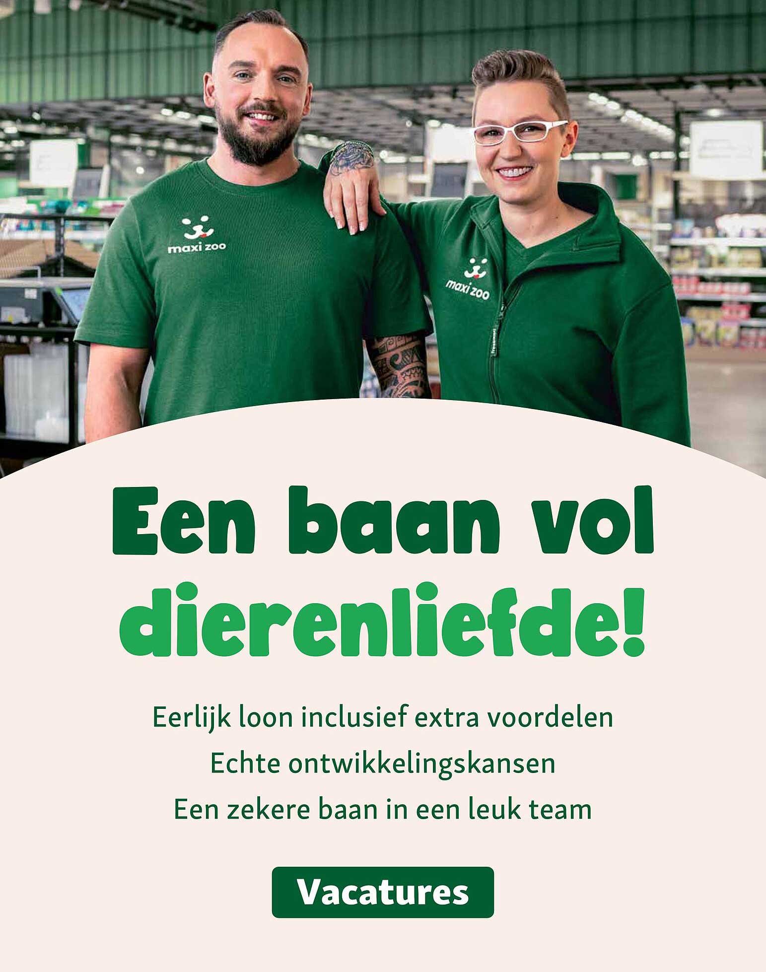 Een baan vol dierenliefde!
