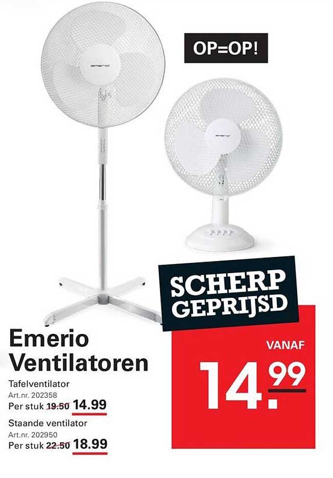 Emerio Ventilatoren