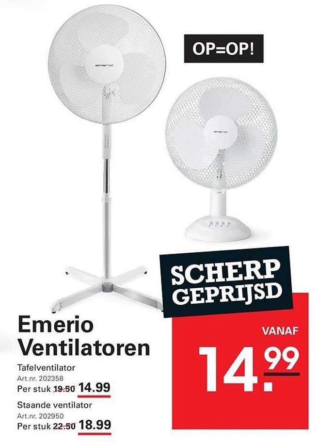 Emerio Ventilatoren
