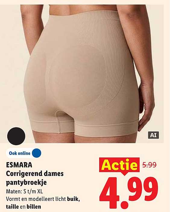 ESMARA Corrigerend dames pantybroekje Actie