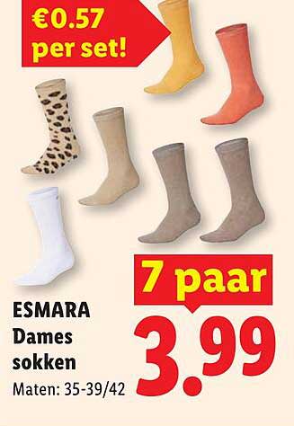 ESMARA Dames sokken
