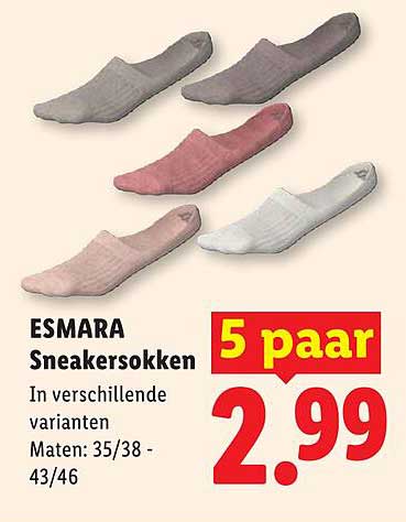 ESMARA Sneakersokken