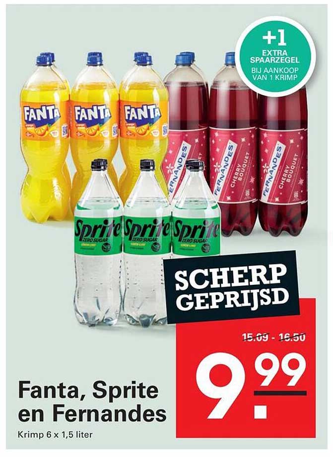 Fanta, Sprite en Fernandes