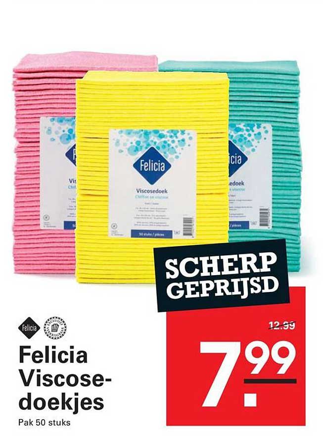 Felicia Viscosedoekjes