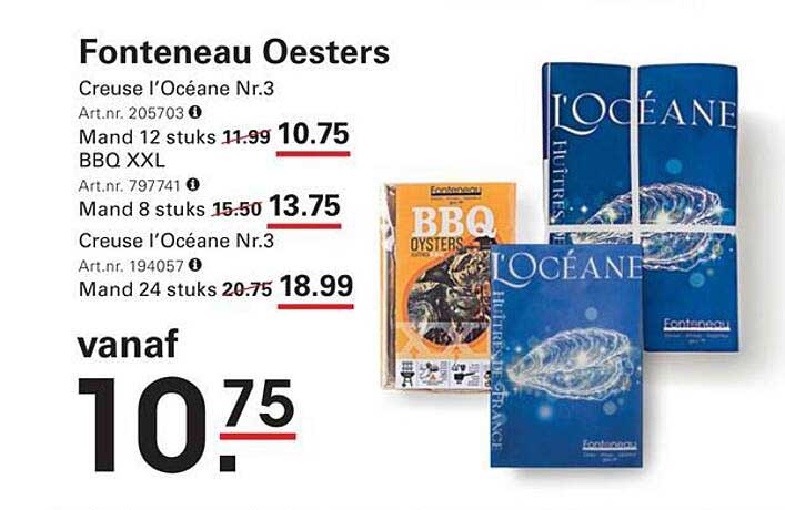 Fonteneau Oesters