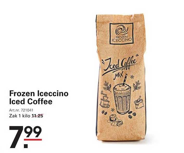 Frozen Iceccino Iced Coffee