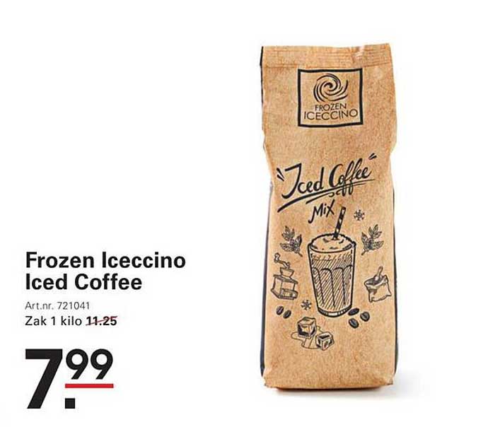 Frozen Iceccino Iced Coffee