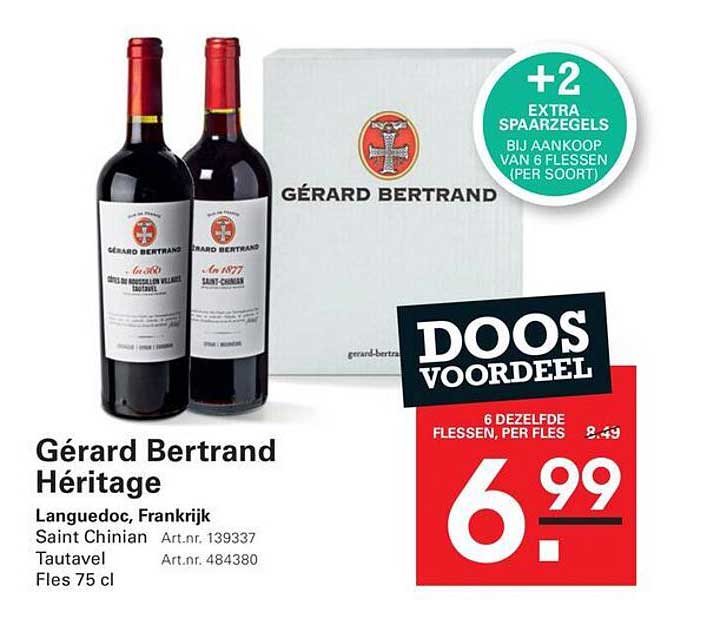 Gérard Bertrand Héritage DOOS VOORDEEL