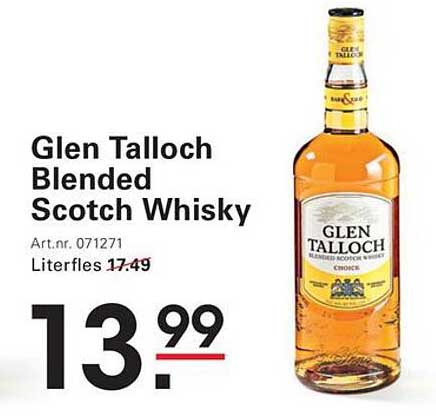 Glen Talloch Blended Scotch Whisky