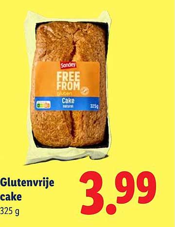 Glutenvrije cake 325 g