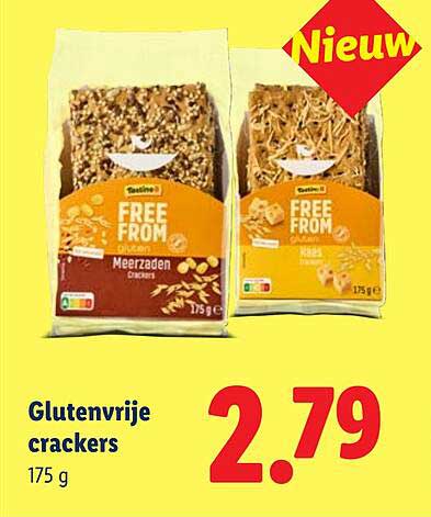 Glutenvrije crackers