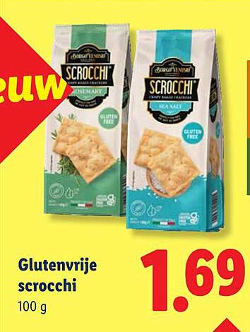 Glutenvrije scrocchi 100 g