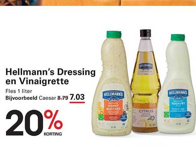 Hellmann’s Dressing en Vinaigrette