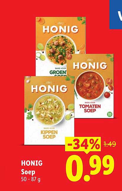 HONIG Soep 50 - 87 g