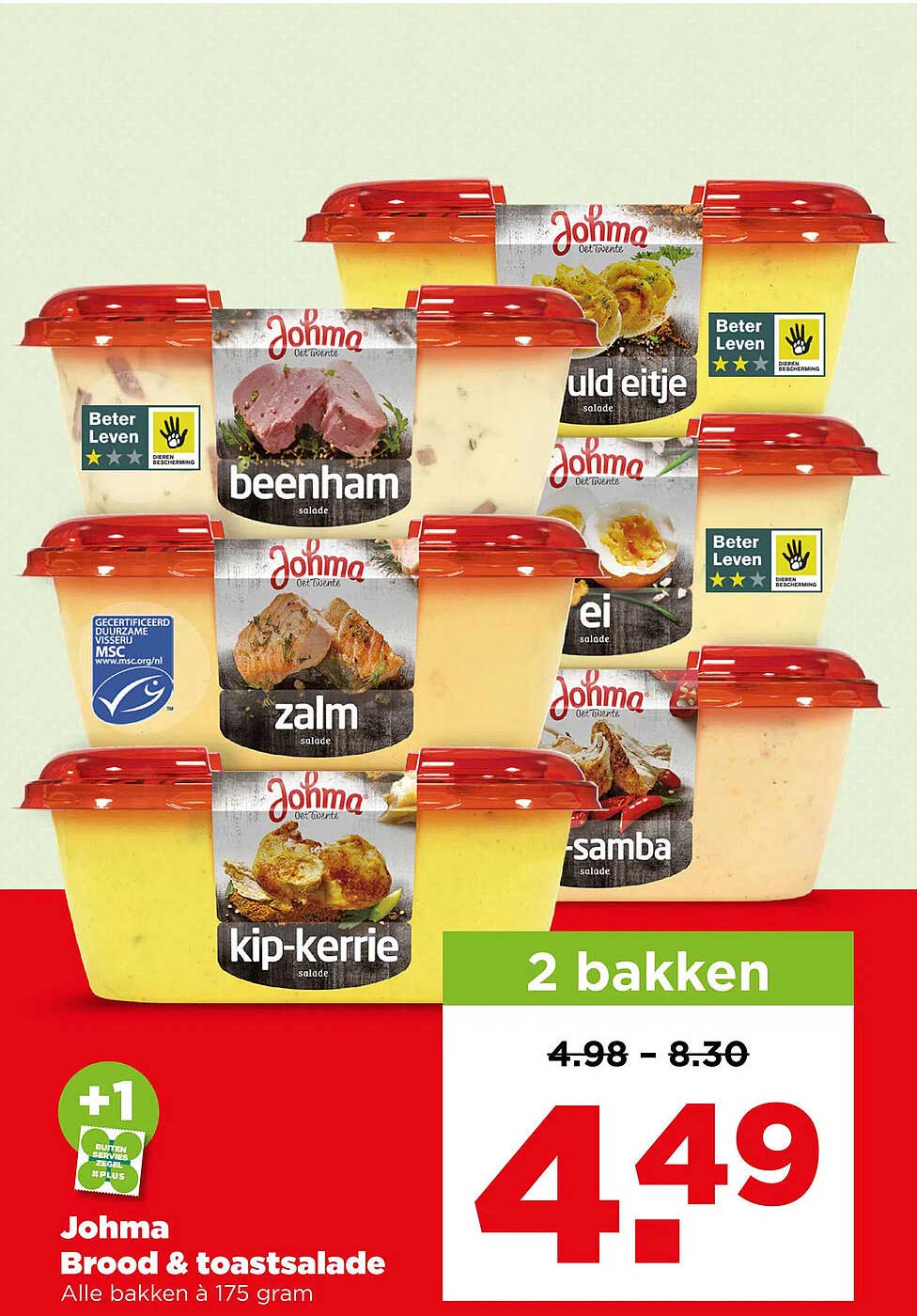 Johma Brood & toastsalade +1