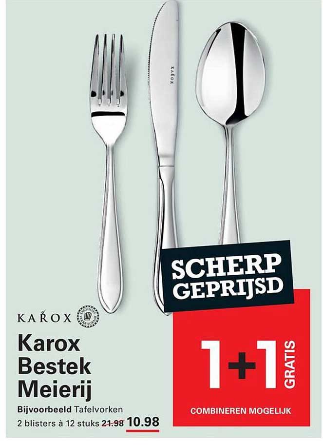Karox Bestek Meijerij 1+1 GRATIS