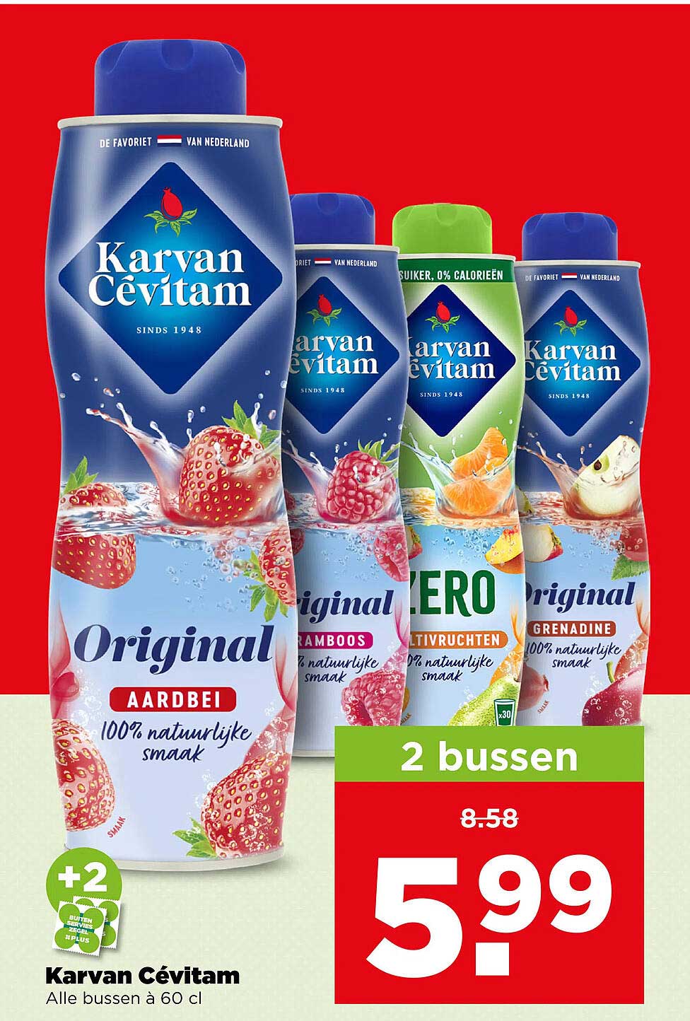 Karvan Cévitam Alle bussen à 60 cl +2
