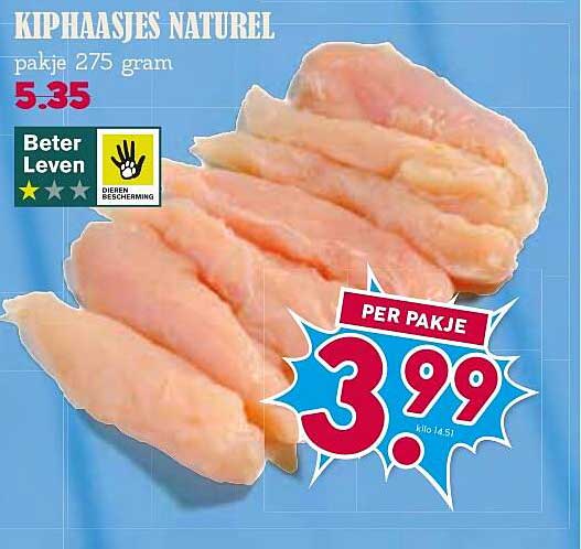 KIPHAASJES NATUUR pakje 275 gram