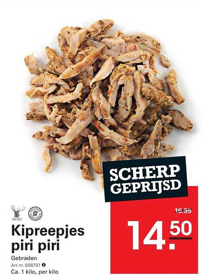 Kipreepjes piri piri