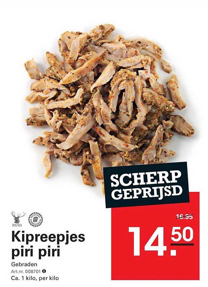 Kipreepjes piri piri