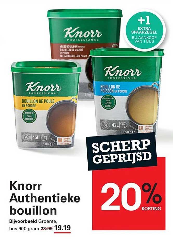 Knorr Authentieke bouillon