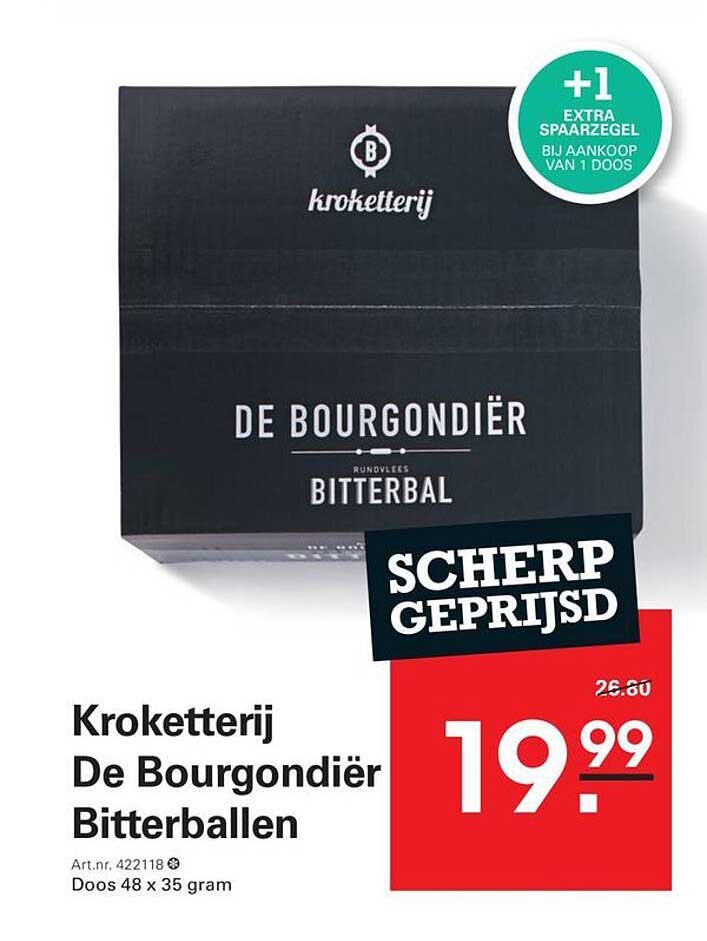 Kroketterij De Bourgondiër Bitterballen