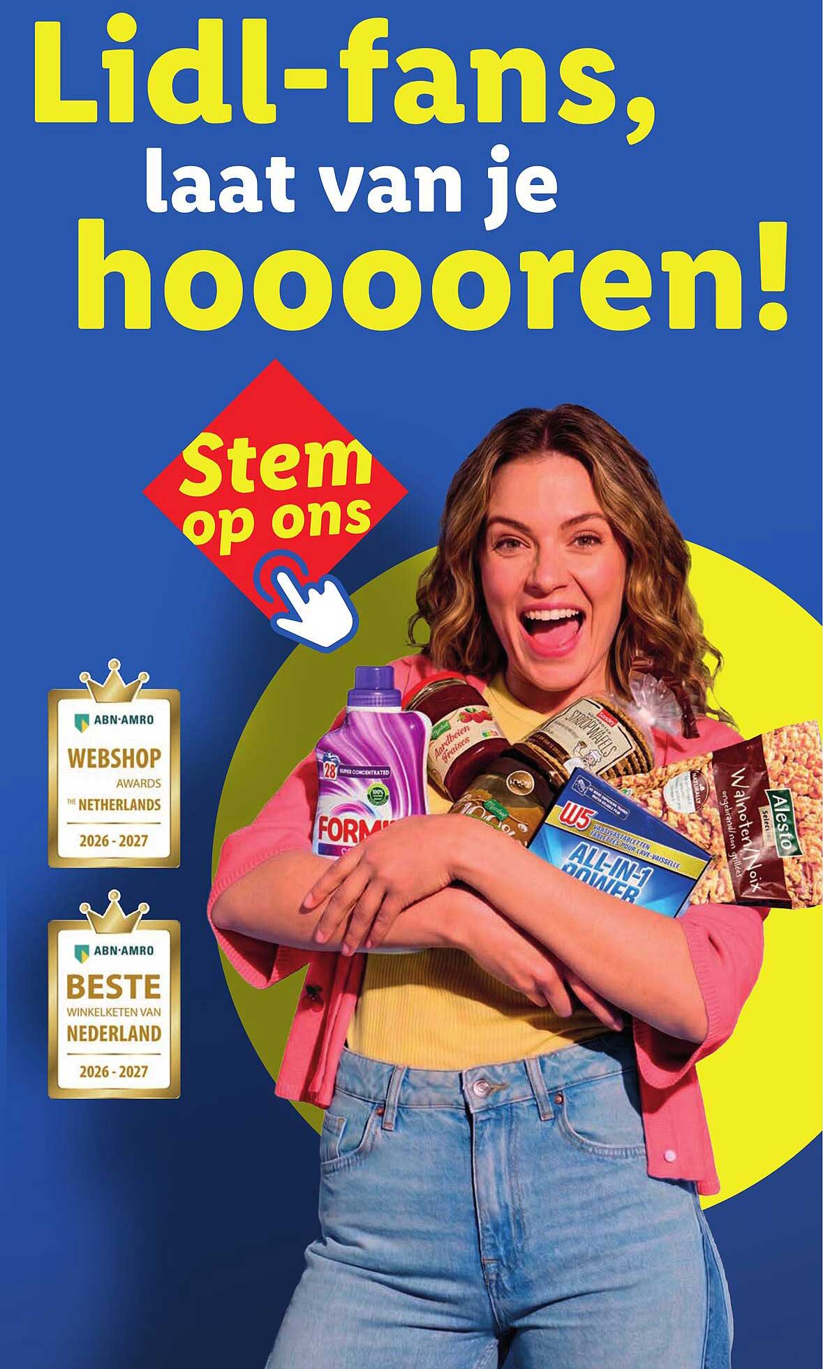 Lidl-fans, laat van je hooooren! Stem op ons