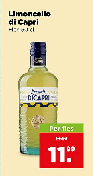 Limoncello di Capri Fles 50 cl