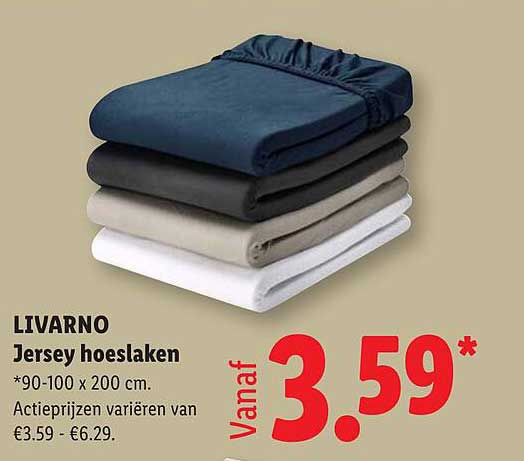 LIVARNO Jersey hoeslaken