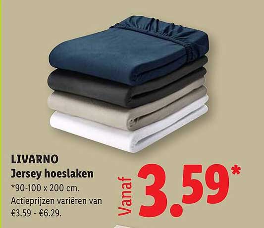 LIVARNO Jersey hoeslaken