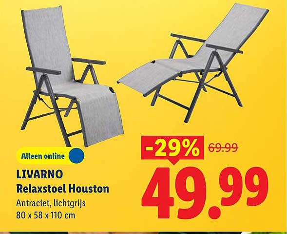 LIVARNO Relaxstoel Houston
