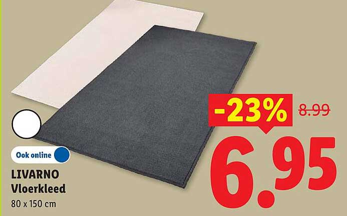 LIVARNO Vloerkleed 80 x 150 cm -23%