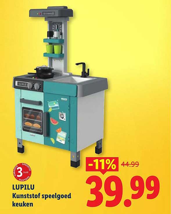 LUPILU Kunststof speelgoed keuken