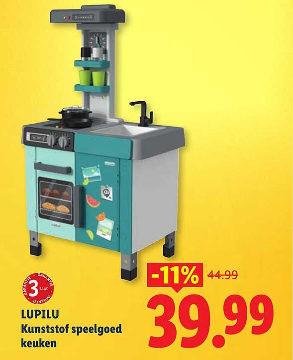 LUPILU Kunststof speelgoed keuken