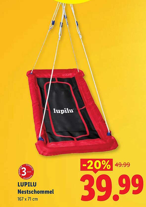 LUPILU Nestschommel -20%