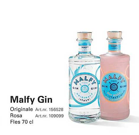 Malfy Gin Originale Rosa Fles 70 cl