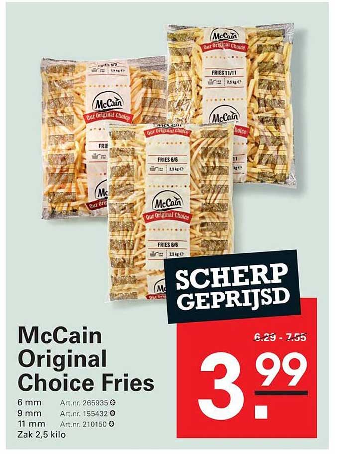 McCain Original Choice Fries
